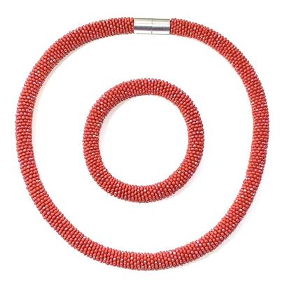Schmuckset hellrot