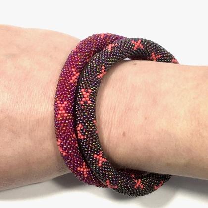 Miniperlen Armbänder Mission-X glow