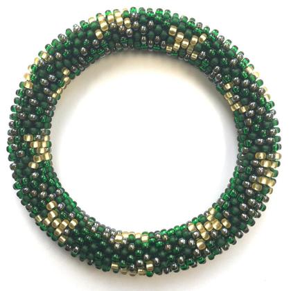 Armband X-mas dunkelgrün