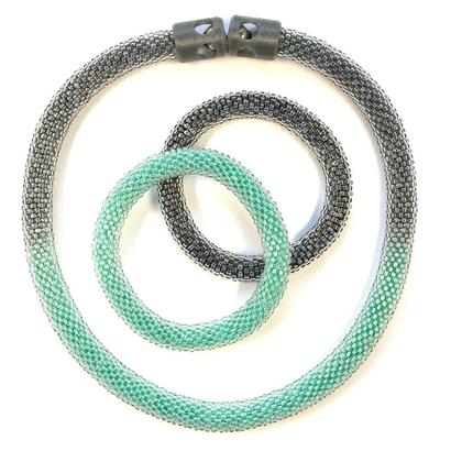 Schmuckset Kontraste türkis