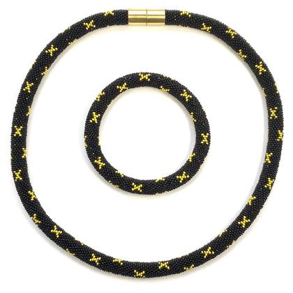 Miniperlen Schmuckset Mission X Laub