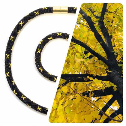 Miniperlen Schmuckset Mission X Laub - Image 2