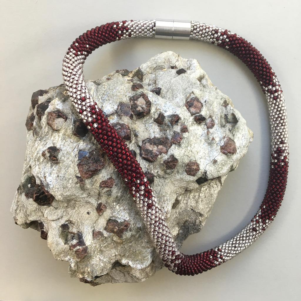 Halskette "Granatrot" - Image 2