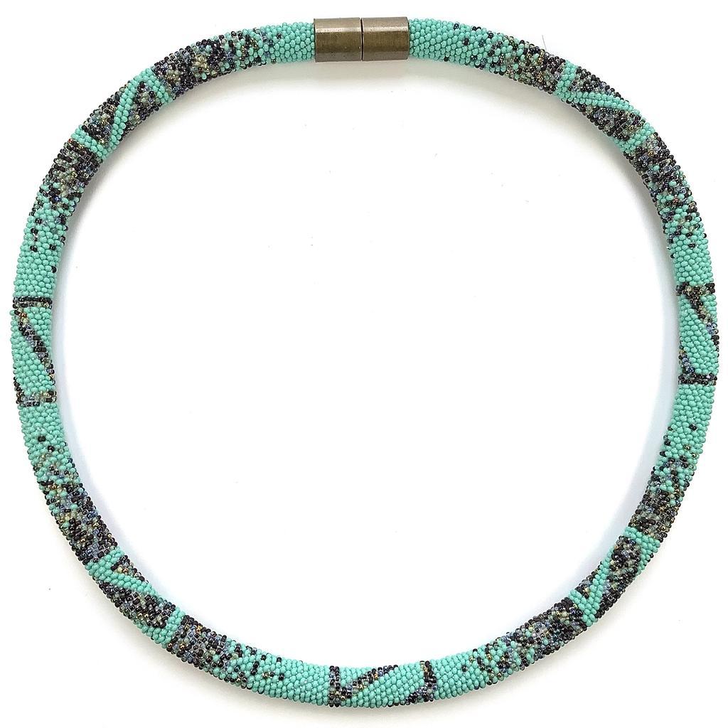 Miniperlen Halskette "Curacao"