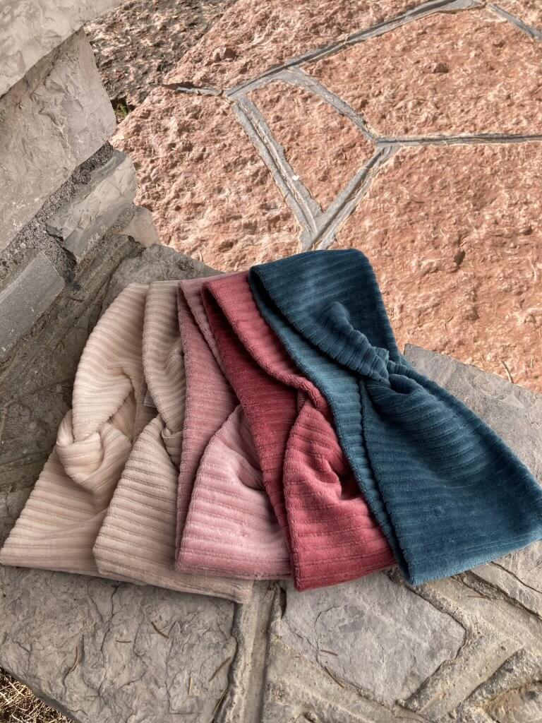 Stirnband Cordjersey Erwachsene