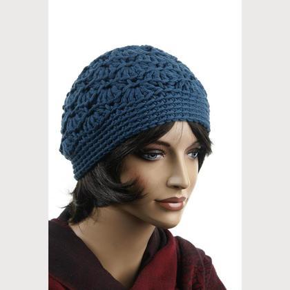 Haube - "Eva" - petrol