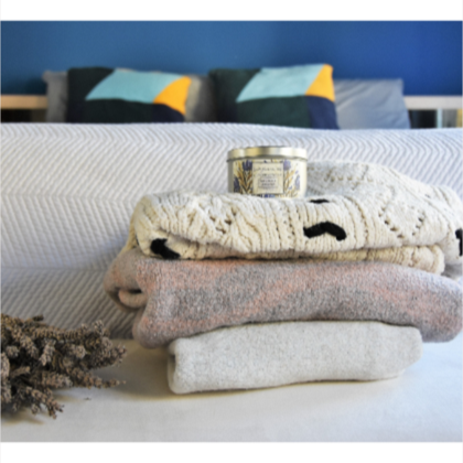 Sojakerze, Ätherische Öle: LAVENDEL & ROSMARIN, handgemacht, Hausdekoration - Image 3