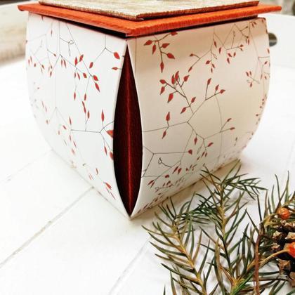 Quadratische Box mit Deckel "Hagebutte" - Image 2