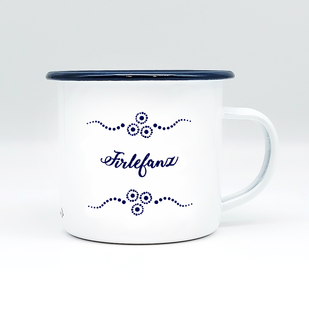 FIRLEFANZ - Mundart Emaille Häferl