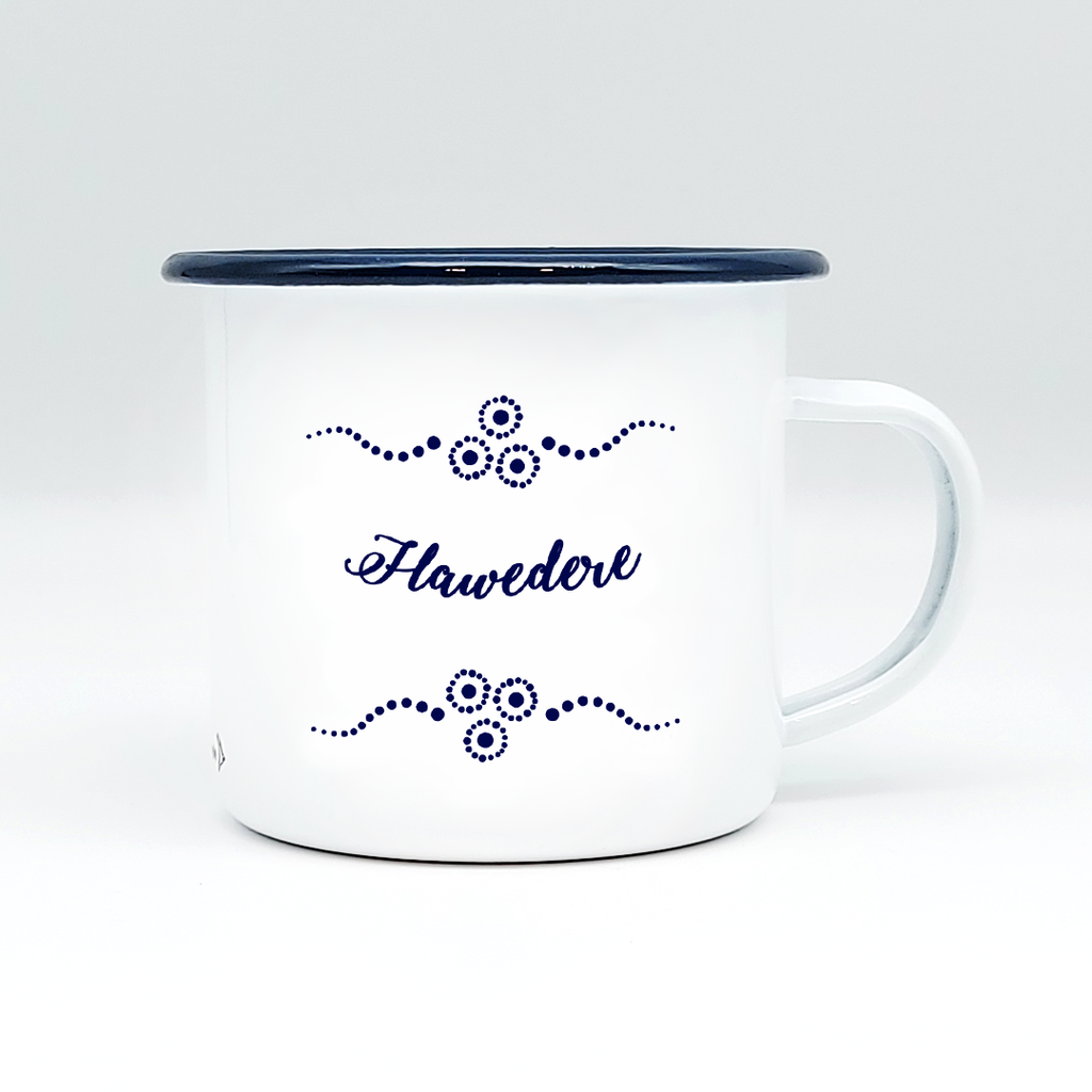 HAWEDERE - Mundart Emaille Häferl