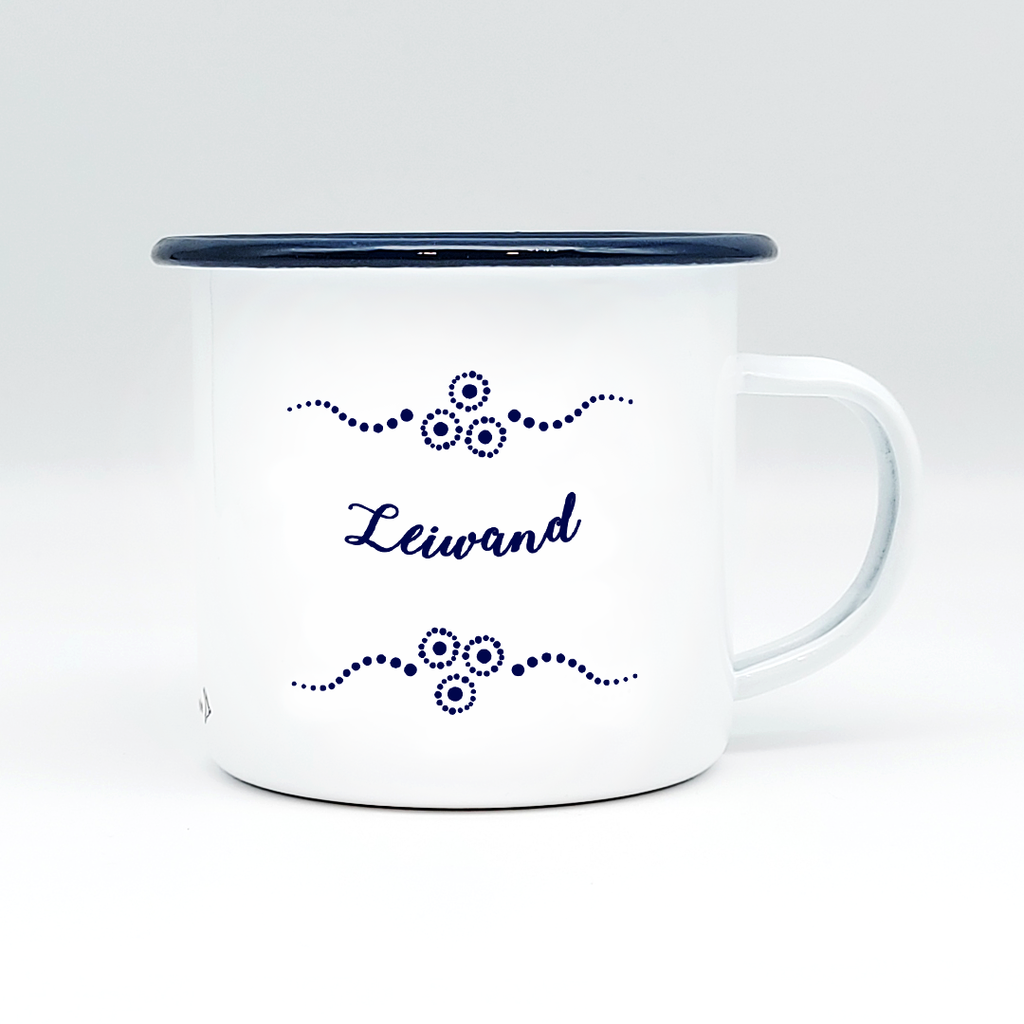 LEIWAND - Mundart Emaille Häferl