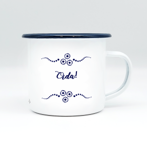 OIDA! - Mundart Emaille Häferl