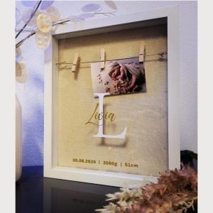 Personalisierter Bilderrahmen