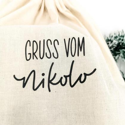 Nikolaussack handgemacht mit Namen personalisierbar - Image 3
