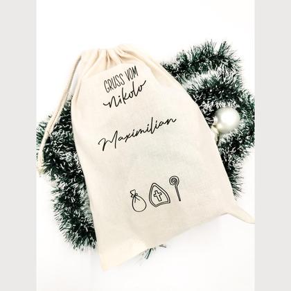 Nikolaussack handgemacht mit Namen personalisierbar - Image 4