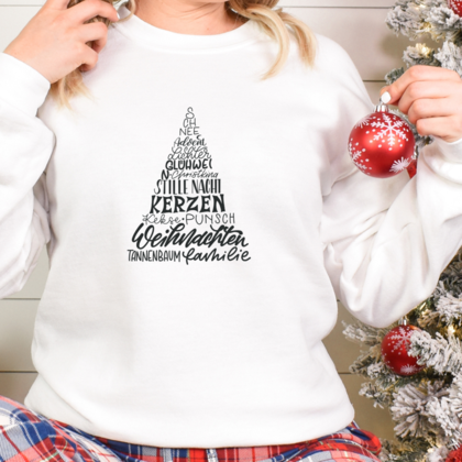 Familienpullover für Weihnachten personalisierbar