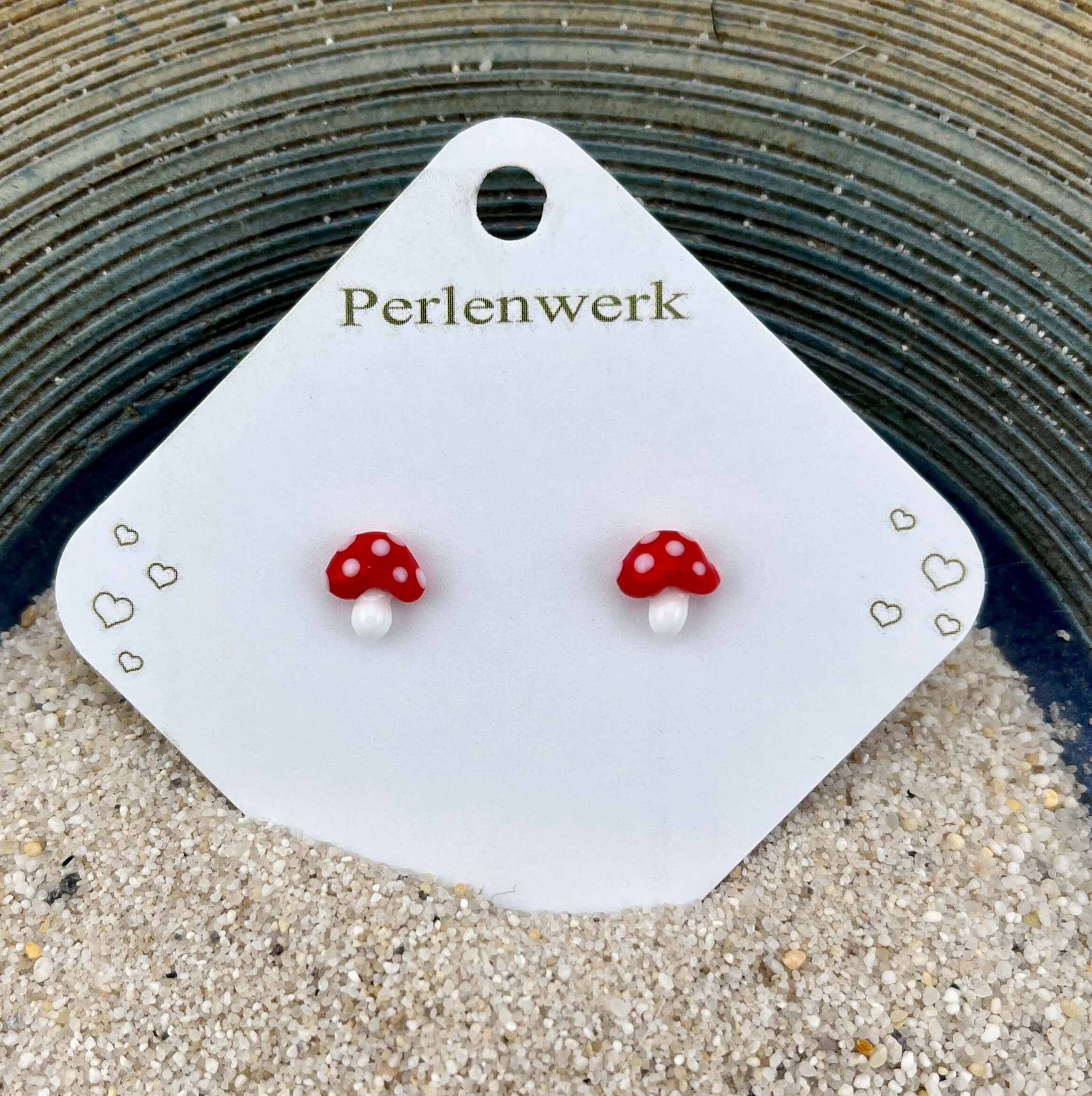 Ohrstecker Fliegenpilz