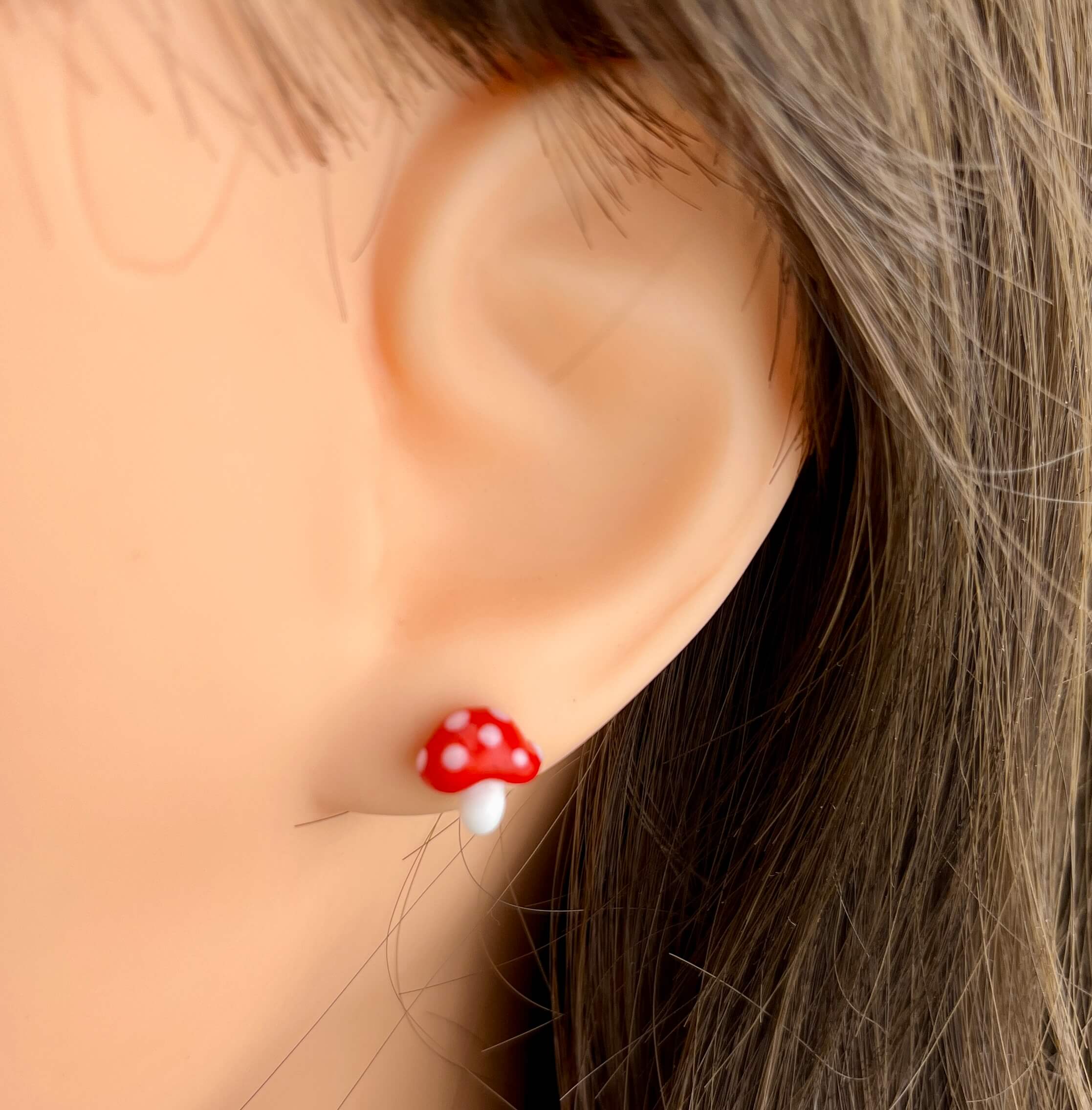 Ohrstecker Fliegenpilz - Image 2