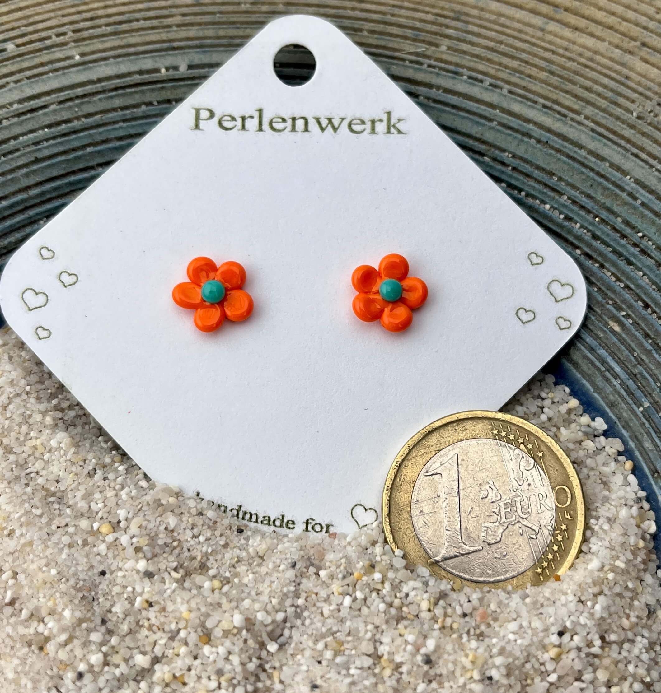 Ohrstecker Blume - Image 4