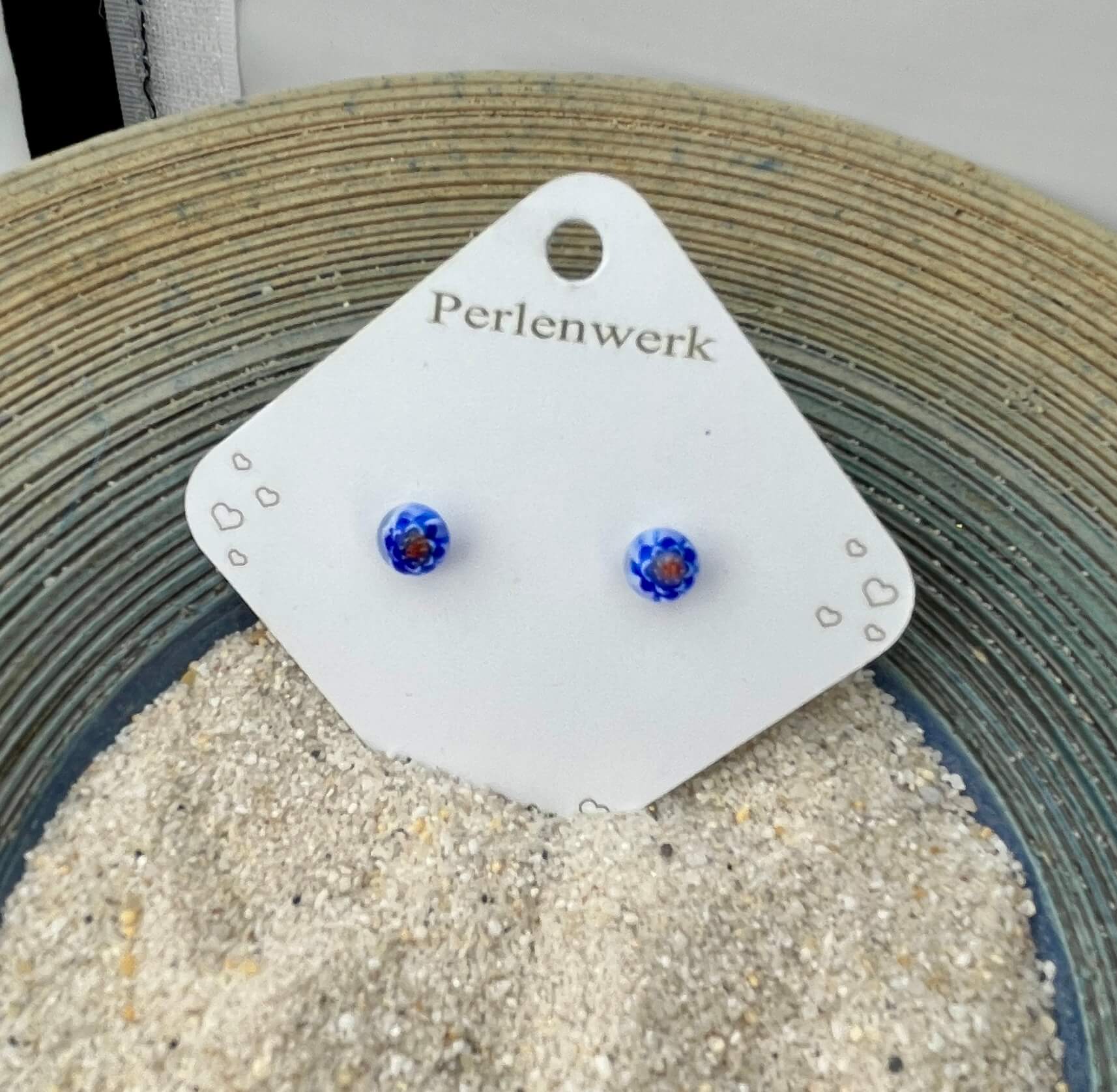 Ohrstecker Blumenmurrini - Image 3