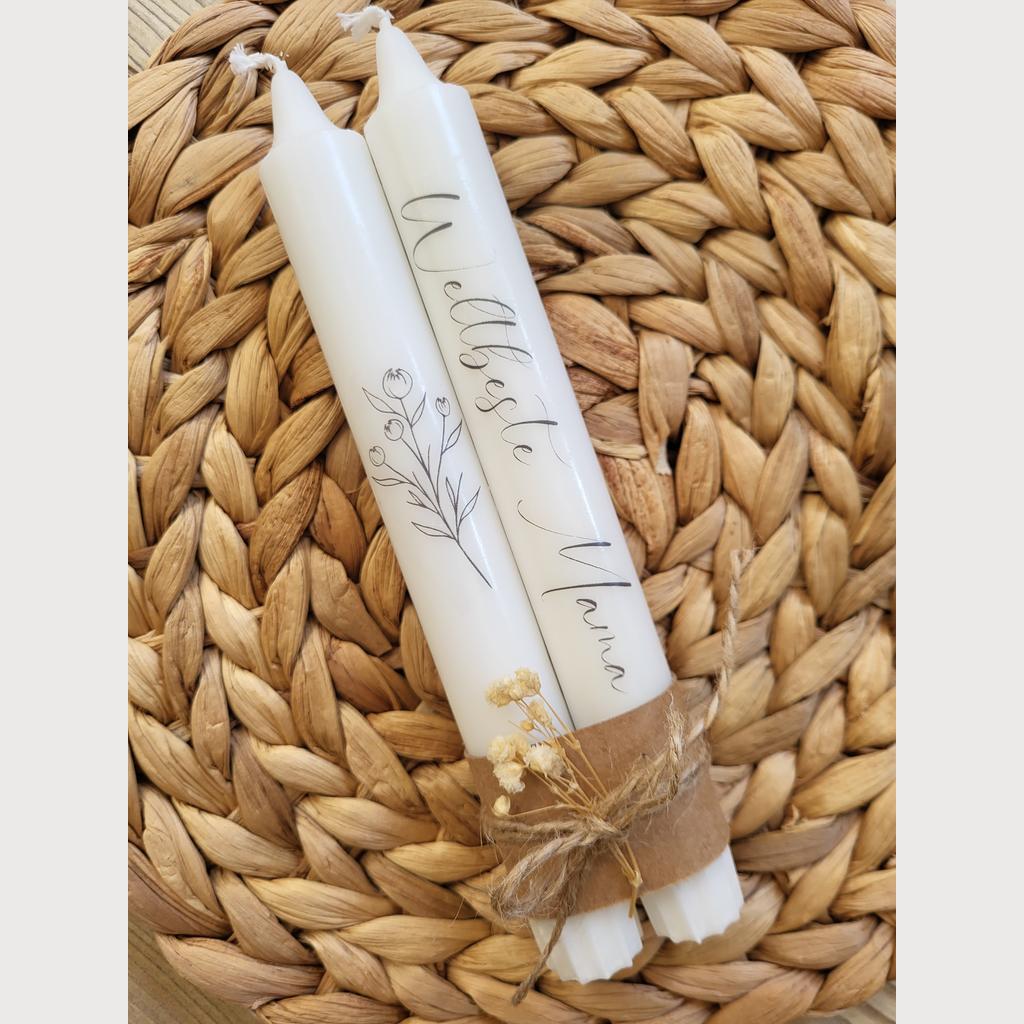 Kerze Weltbeste Mama