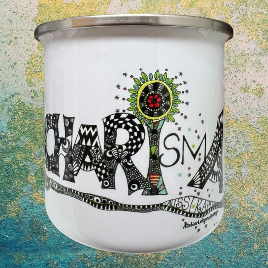 Kopie Emailtassen Farbenfroh (Kopie)