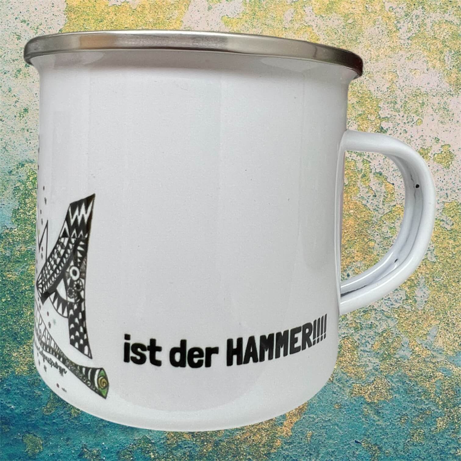 Kopie Emailtassen Farbenfroh (Kopie) - Image 2