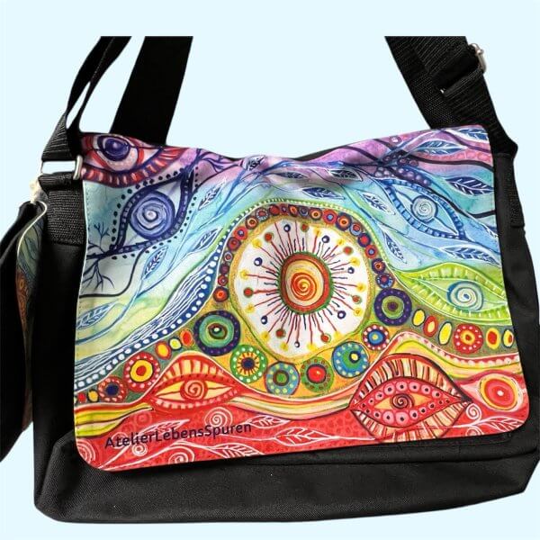 Collegetasche "Buntheit"