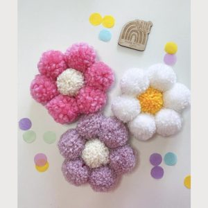 Flower Floofs - blumige Wanddeko