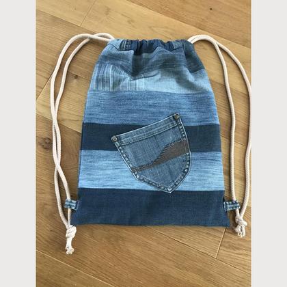 Beutel aus alten Jeans
