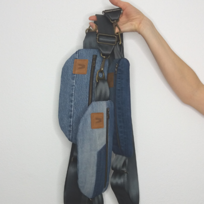 Bauchtasche aus recycelten Jeans - Image 2