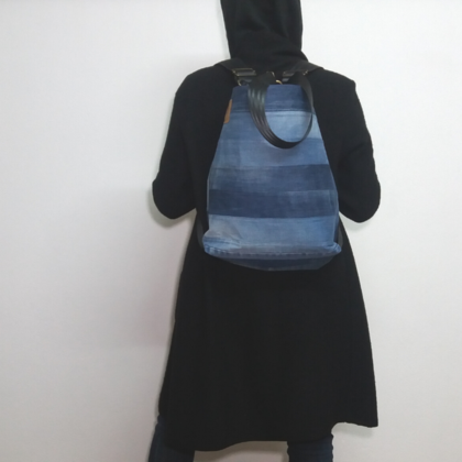 TaRu - Taschenrucksack aus recycelten Jeans - Image 4