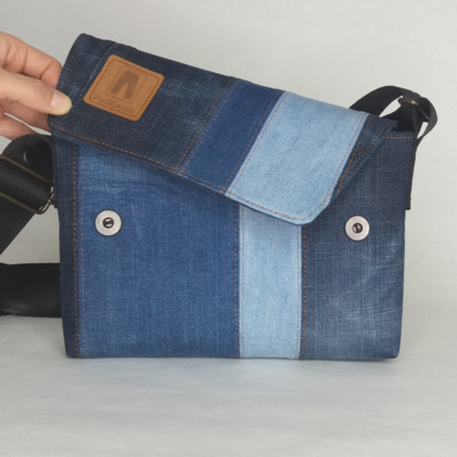 Umhängetasche aus recycelten Jeans - Image 2