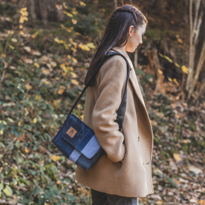 Umhängetasche aus recycelten Jeans - Image 3