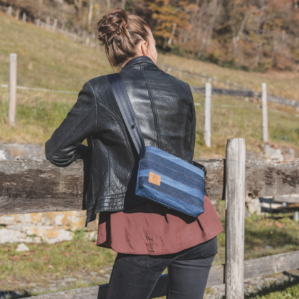Umhängetasche aus recycelten Jeans - Image 3