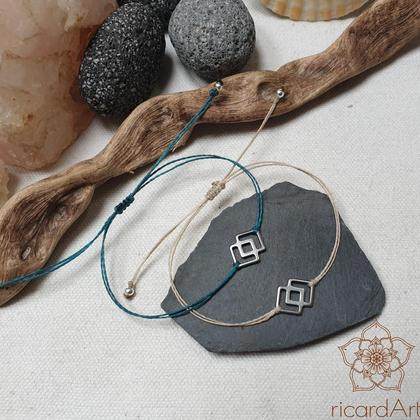 Armband 'Squares' (Edelstahl)