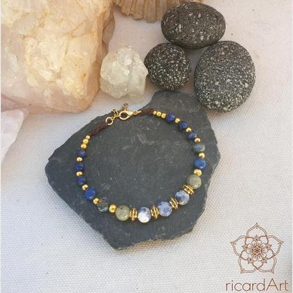 Lapislazuli - Sodalith Wegbegleiter 'Aufrichtigkeit & Freundschaft'