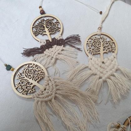 Weihnachtsbäumchen *MAKRAMEE nature - Image 4