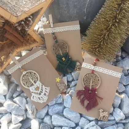 Weihnachtsbäumchen *MAKRAMEE nature - Image 2