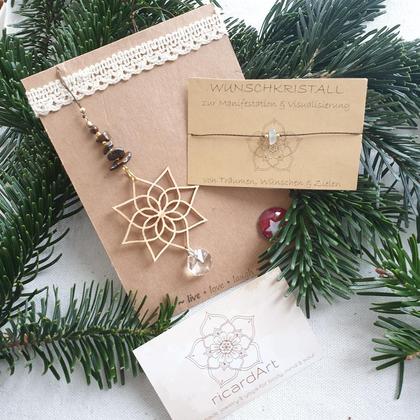 Geschenkbox *Wunschkristall/Tigerauge*