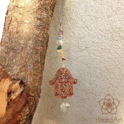 Chakra Sonnenfänger *HAMSA HAND* - Image 3