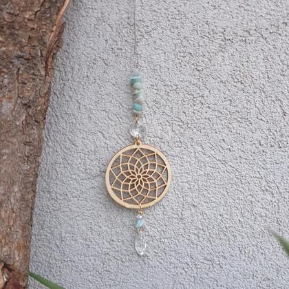 AMAZONIT Sonnenfänger *MANDALA*