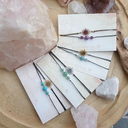 Edelstein Doppelarmband *SONNE*