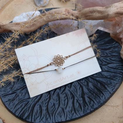 MONDSTEIN Doppelarmband *MANDALA*