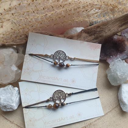 TIGERAUGE Dopppelarmband *LEBENSBAUM - Image 4