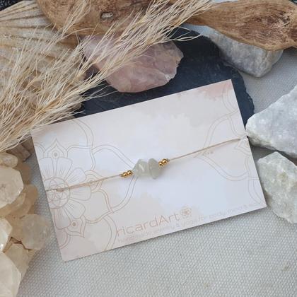 MONDSTEIN/GRANAT Chakraarmband *18k vergoldet - Image 4