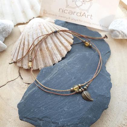 CITRIN Fußband *LEAF bronze - Image 2