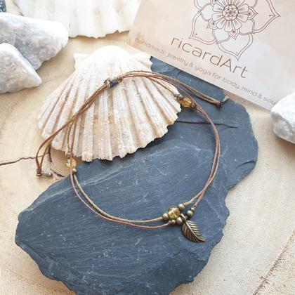 CITRIN Fußband *LEAF bronze - Image 4