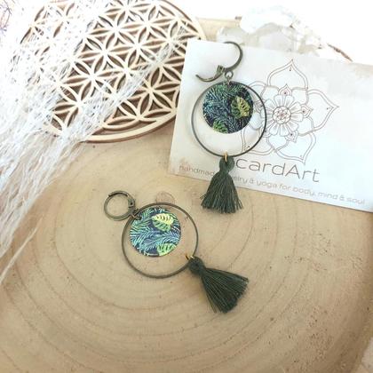 Tassel Ohrringe *JUNGLE bronze