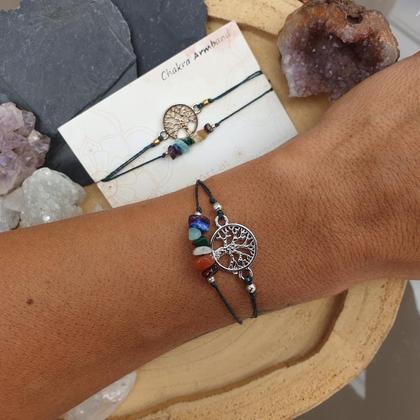 CHAKRA Doppelarmband *LEBENSBAUM* - Image 4